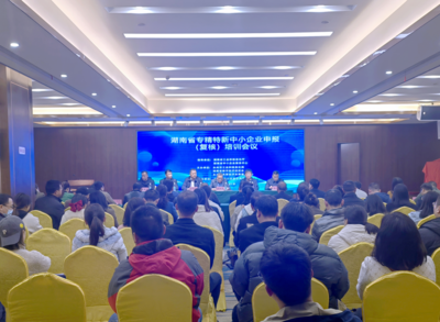 永州市工信局成功舉辦2023年專精特新中小企業申報培訓會，助力中小企業管理升級
